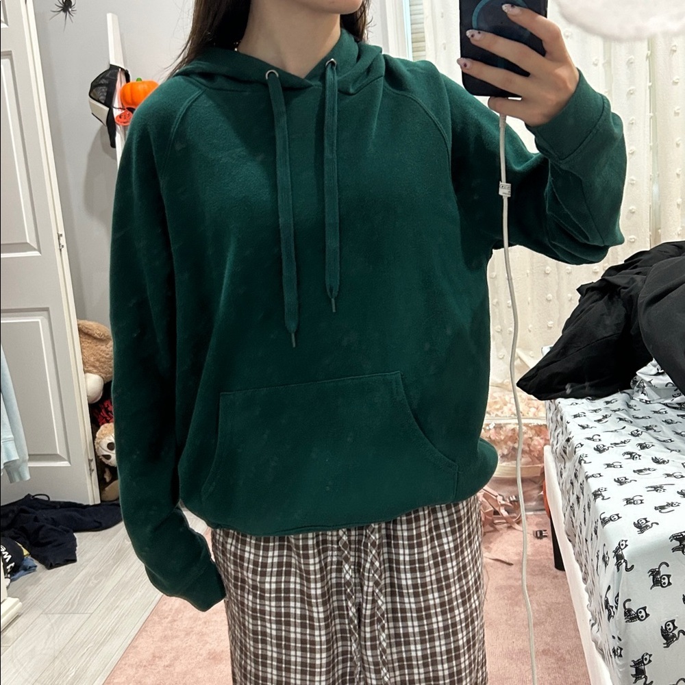 Forever 21 Forest Green Women's Hoodie